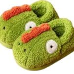 Chausson Dinosaure Enfant Douillet Vert